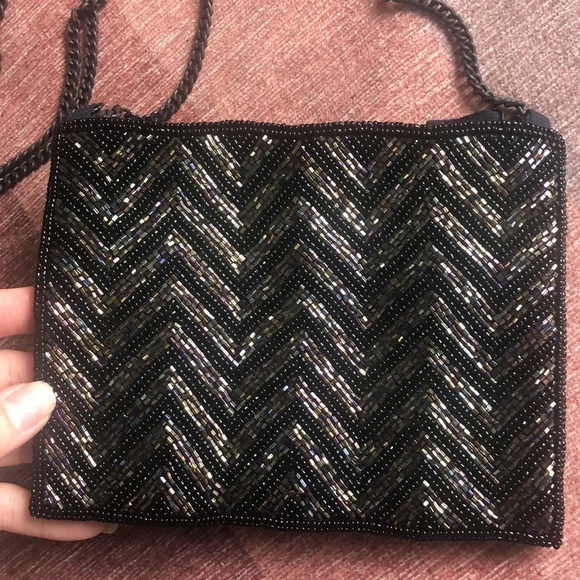 Bohemian Sparkle Sequin Crossbody Bag - Picture 3 of 8